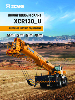 XCMG XCR130U Specifications