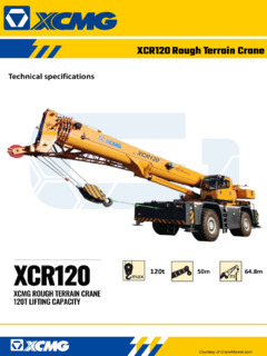 XCMG XCR120 Specifications