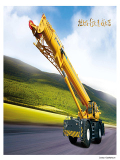 XCMG RT150 Specifications