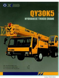 XCMG QY30K5 Specifications