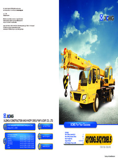 XCMG QY20B.5 Specifications
