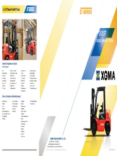 XGMA CPCD20 Specifications