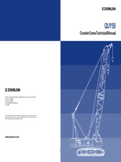 Zoomlion QUY50 Specifications