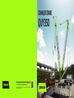 Zoomlion QUY350 Specifications