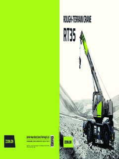 Zoomlion RT35 Specifications